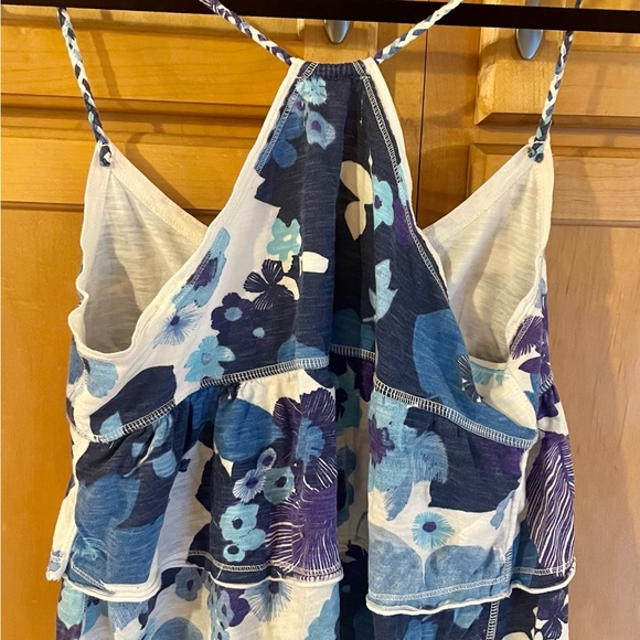 Aeropostale Flowered Tank Top Size L - Picture 3 of 4